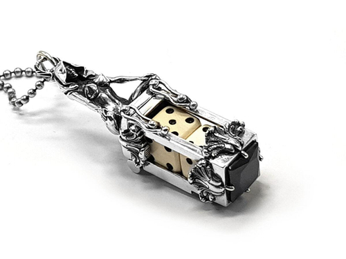 Подвеска из серебра "Trick Truck Nun" AZP-63