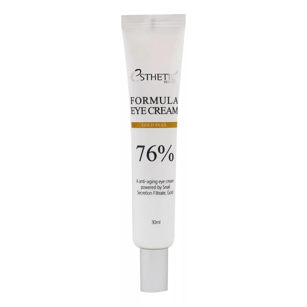 Крем для век с муцином улитки Esthetic House Formula Eye Cream Gold Snail 76%
