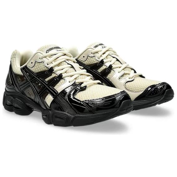 Asics Гель Нимбус 9 Бежевые кроссовки Низкие Черные кроссовки