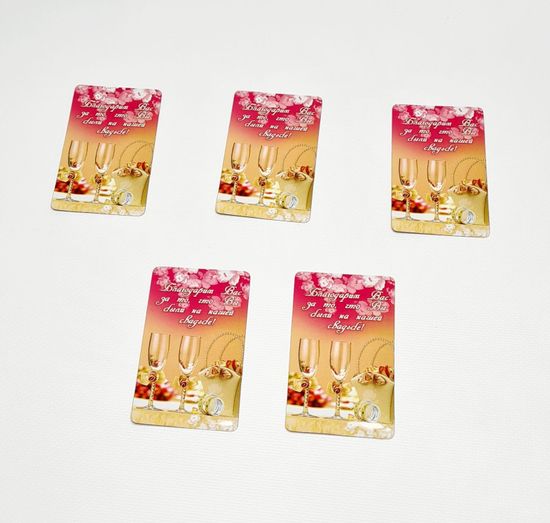 Сувенир свадебный магнит, для гостей