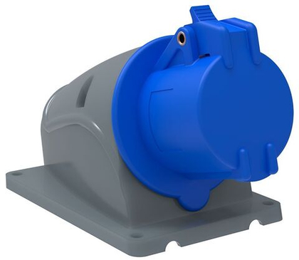 Розетка стационарная ССИ-113 16А-6ч/200-250В 2P+PE IP44 MAGNUM IEK