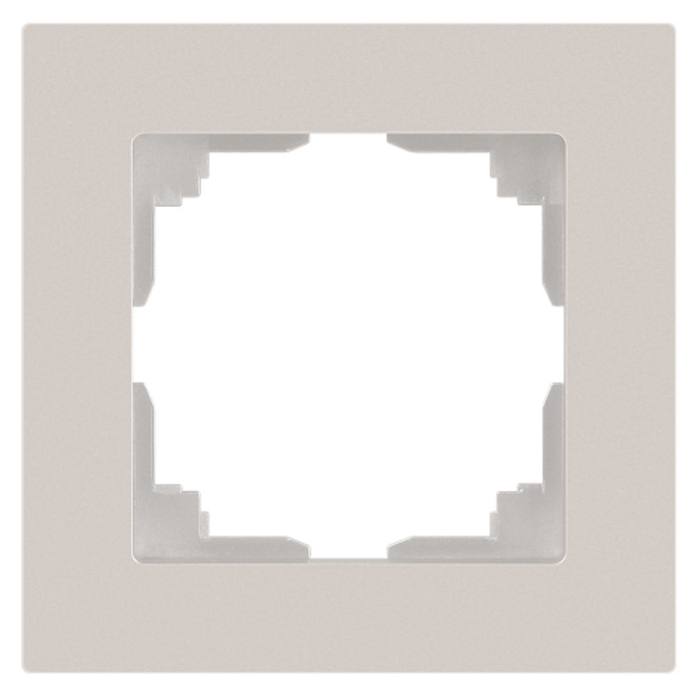 Рамка для розеток и выключателей Intro Accent 6-501-06 на 1 пост, СУ, перламутр | Intro