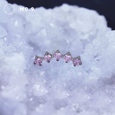 5K Highlight Amethyst CZ