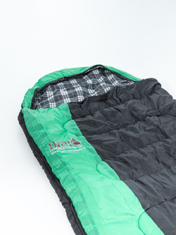 Спальный мешок  MAXFORT EXTREME R-zip от -27С(одеяло с подголов фланель 195+35*90см)INDI