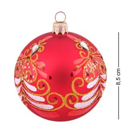 Элита НФШ-1546/2 Ел.украшение Шар «Праздничная ёлка» 85 мм