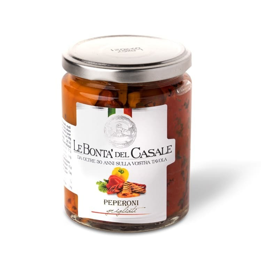 Le Bonta Перец на гриле в масле 314 мл