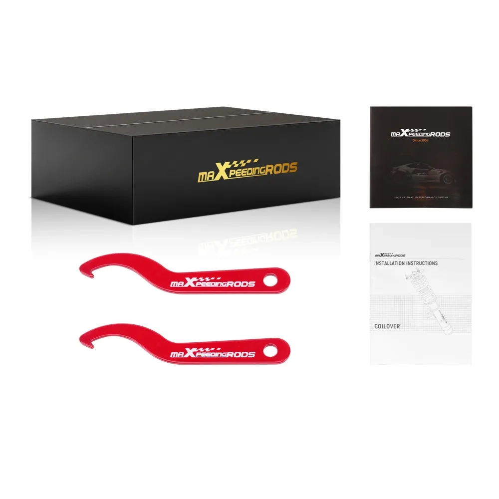 MaXpeedingrods Coilovers Lowering Kit подходит для автомобиля Subaru WRX STI 2008-14 Adj. Height