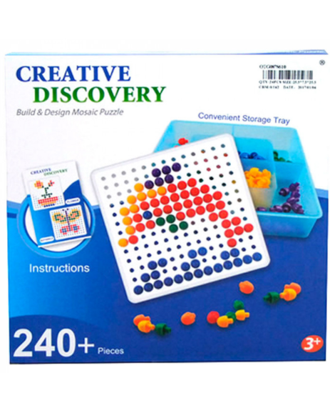 Пазл мозаика Creative Discovery 240 деталей