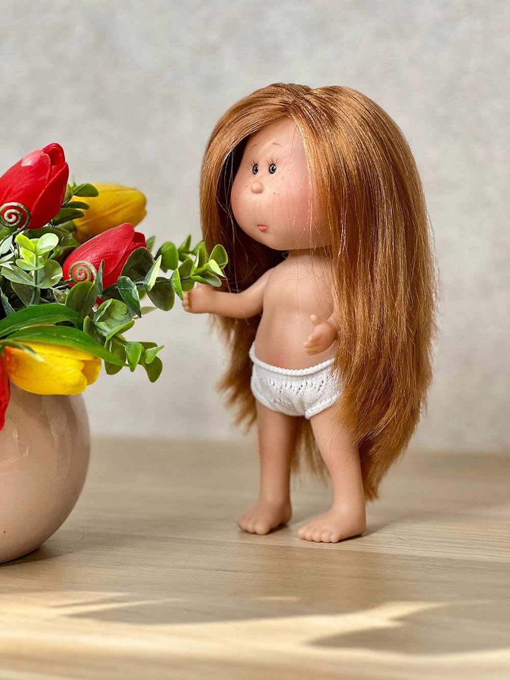 Кукла Nines виниловая 23см Little Mia без одежды (3199W3)