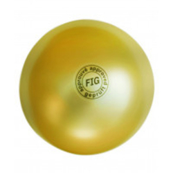 Мяч для х/гимнастики FIG 19см глиттер