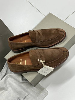 Лоферы коричневые Brunello Cucinelli