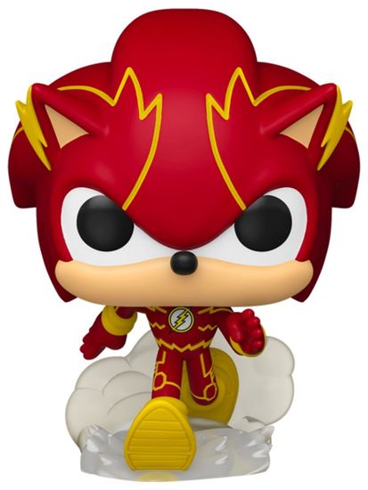 Фигурка Funko POP! Heroes DC х Sonic the Hedgehog Sonic as the Flash (593) 88905 / Фигурка Фанко ПОП! по мотивам серии игр "Соник", Соник
