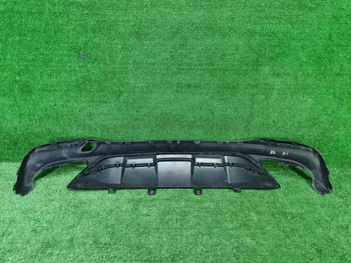 Юбка заднего бампера Mercedes GLE W166 (15-18) AMG