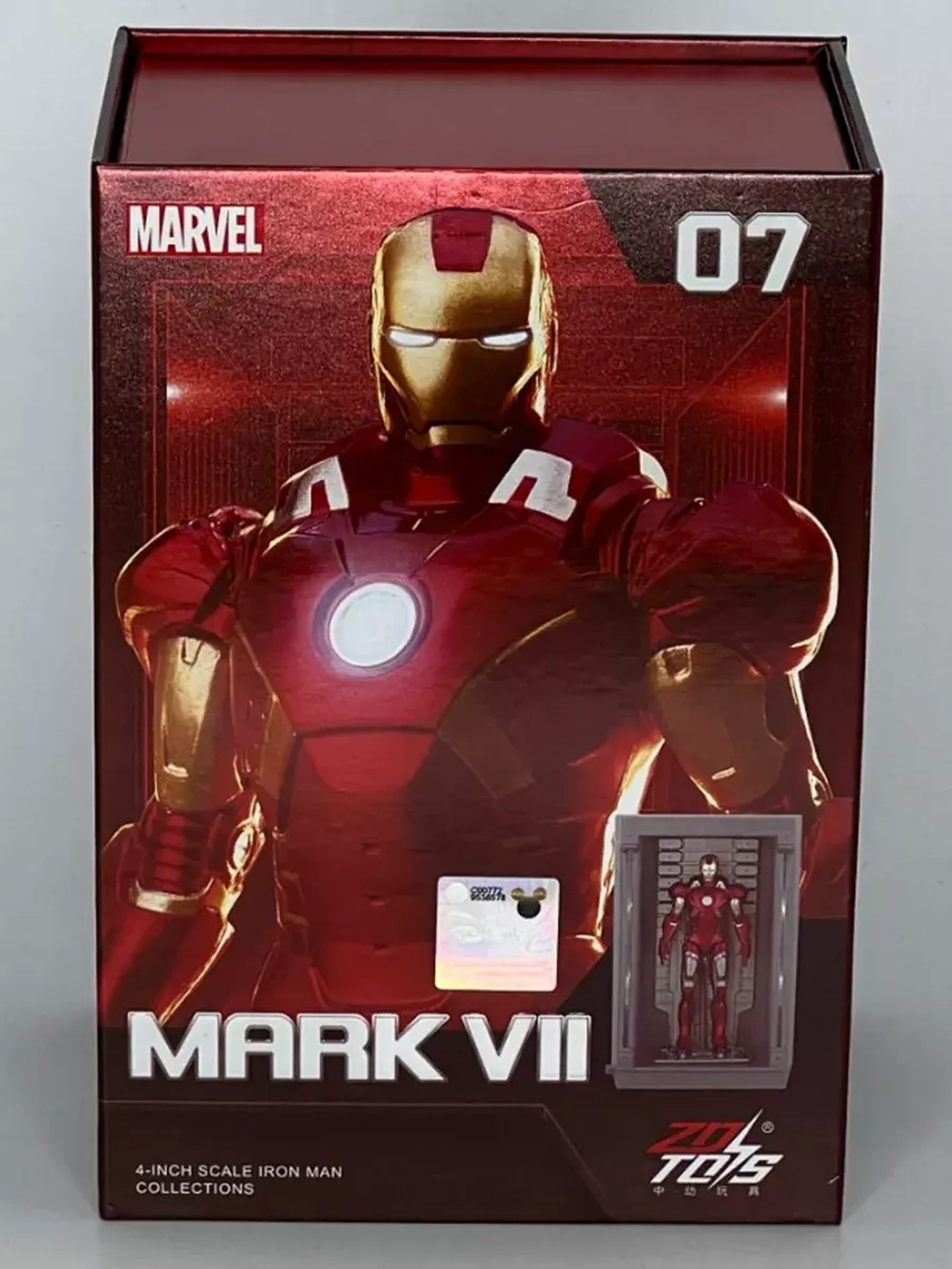 Фигурка Железный человек Marvel ZD Toys 1922-07 Mark 7