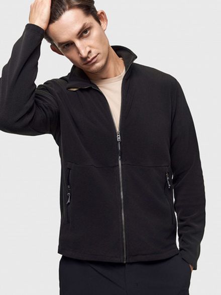 Куртка мужская флисовая OLONETS чёрный