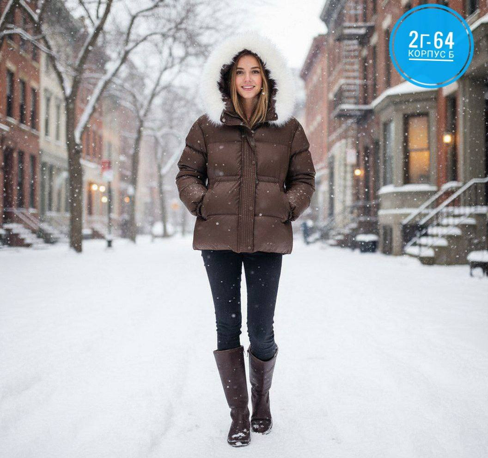 Непромокаемая зимняя куртка