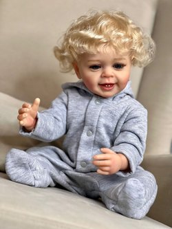 Кукла Реборн виниловая 55см в пакете (FA-012FVA)