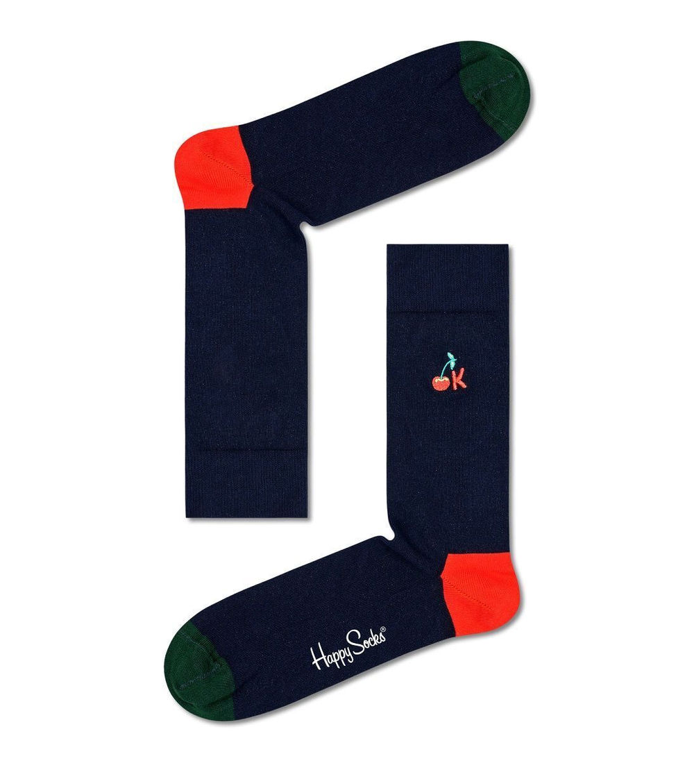 Носки унисекс Embroidery Its Ok Sock (Размер: 25) (Цвет: черный)