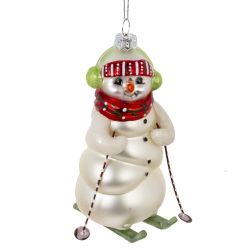 GAEM Украшение новогоднее "Снеговик", L8 W6 H13,5 см