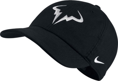 Кепка теннисная Nike Rafa U Aerobill H86 Cap - black/white