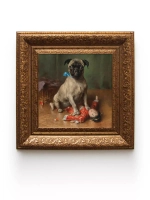 Картина на стену интерьерная на холсте 31*31 см