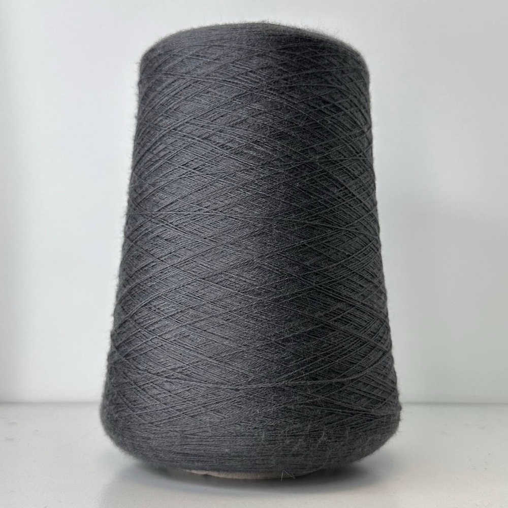 DIAMANTE - Zegna Baruffa; 70% меринос, 20% шелк, 10% кашемир; 2600м/100гр; col. 028093, цвет: графит; S720