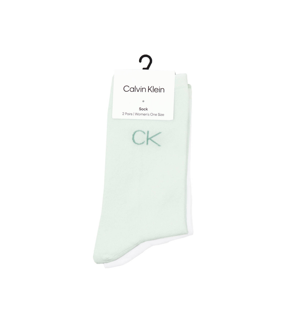 Носки 2 пары Calvin Klein - мятный(701228101)