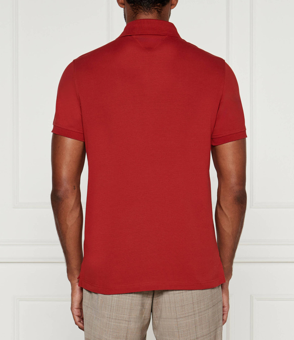 Поло Tommy Hilfiger - коралловый(MW0MW17770)