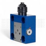 LFA25DBW2-7X/315 - Крышка для логического клапана, типоразмер Ду25 функционал - DBW2 = крышка с предохранительным клапаном с ручной настройкой с функцией разгрузки, под установку распределителя Ду6, два выхода X и Y, элемент регулировки - винт под шестигранник с защитным колпачком, диапазон настройки давления до 315 бар, уплотнение NBR