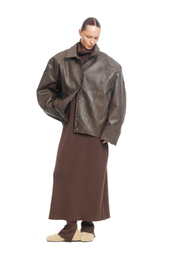 Кожаная куртка URBAN Brown