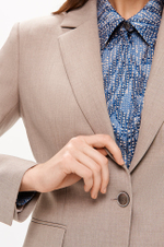 1938 Жакет женский (пепельно-бежевый)