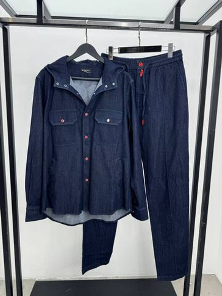 Джинсовый костюм Kiton
