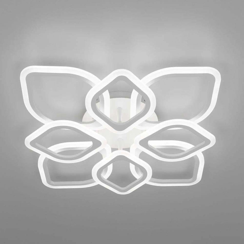 Citilux Ромби CL236180R LED Люстра с пультом Белая