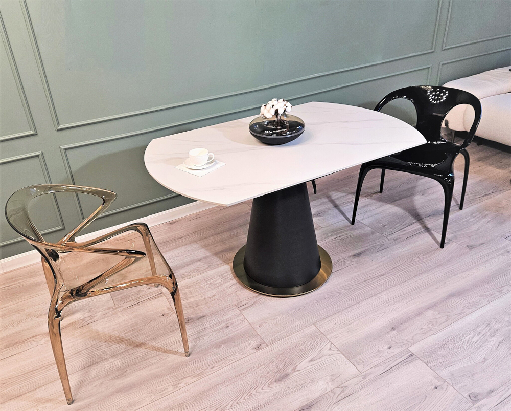 Стол обеденный раскладной круглый F328