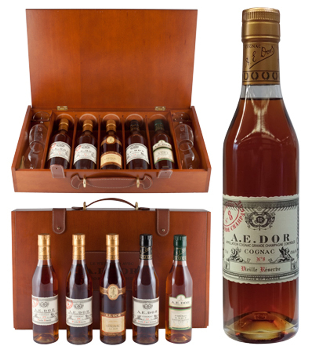 Коньяк A.E.Dor № 8 п/уп (дерево), 0.35 л