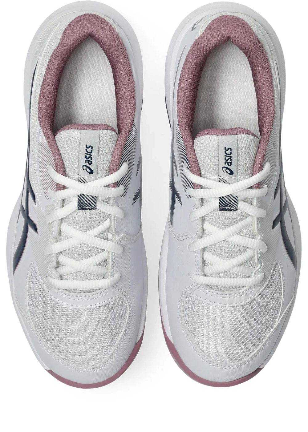 Детские Кроссовки теннисные  Asics Gel-Game GS Clay/OC - white/independence blue