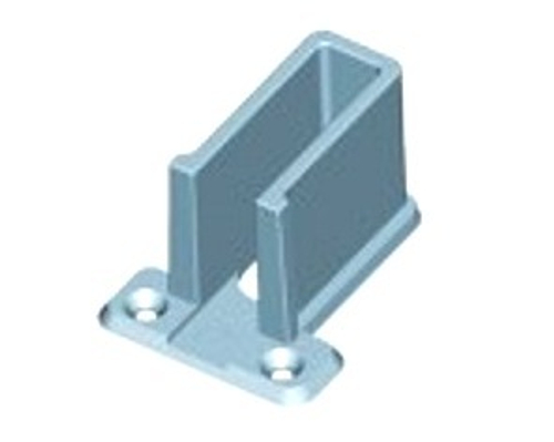 Карман сетчатых полок (серый)