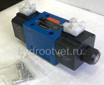 4WE10W31/CW220-50N9K4 - Гидрораспределитель золотниковый Ду 10 с электроуправлением W230, схема W (84А), возврат - пружинный