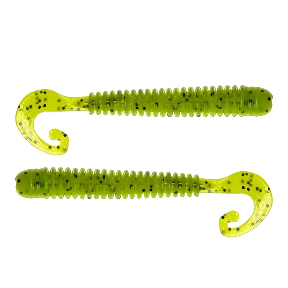Твистер Credo Long Body 2,95"/7,5 см Pepper Lime 12шт. (HS-9-009) Helios