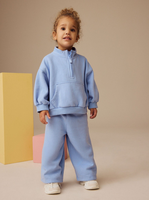 Толстовка на молнии для девочки Next E29-212, Голубой