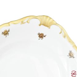 Блюдо для хлеба Queen's Crown Золотая роза 35 см