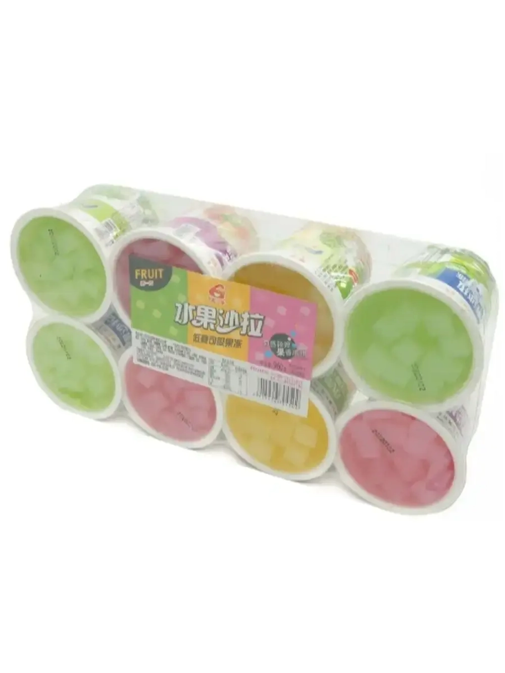 Желе с кусочками фруктов Ассорти 120 г * 8 шт