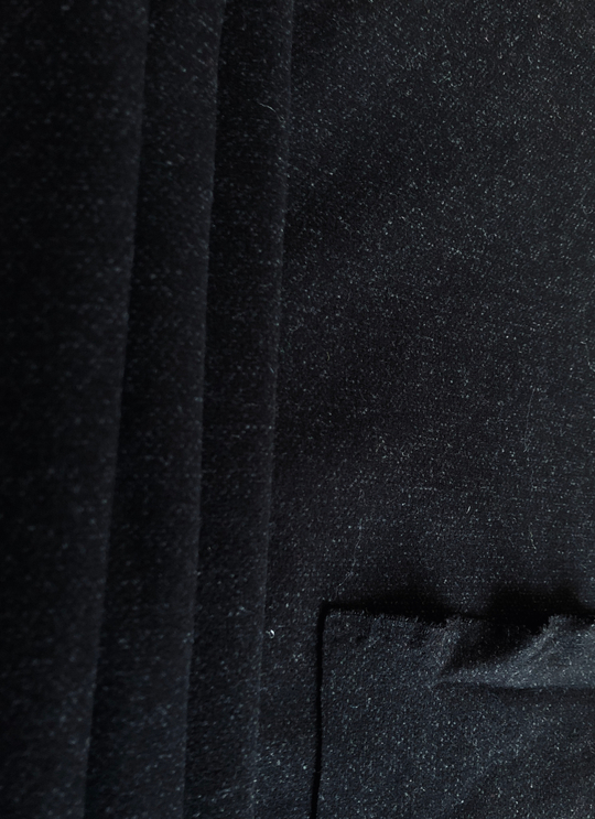 Пальтовая однот черный 660г/м2 BST3120