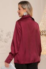 Блуза Шелковая сказка (рубин) Б14382-34М LT Collection