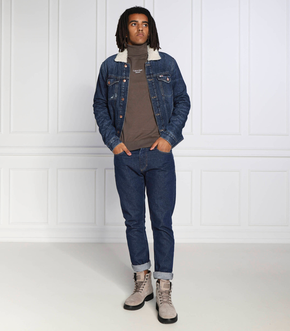 гольф CALVIN KLEIN JEANS - коричневый(J30J321696)