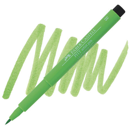 Faber-Castell Pitt Pen (B). 112 Leaf Green
