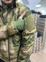 Куртка с мягкой подкладкой / мох