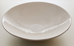 Zara Home блюдо сервировочное из фаянса, цвет кремовый, 43 см