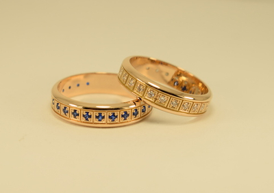 Обручальная пара Пара оттенков