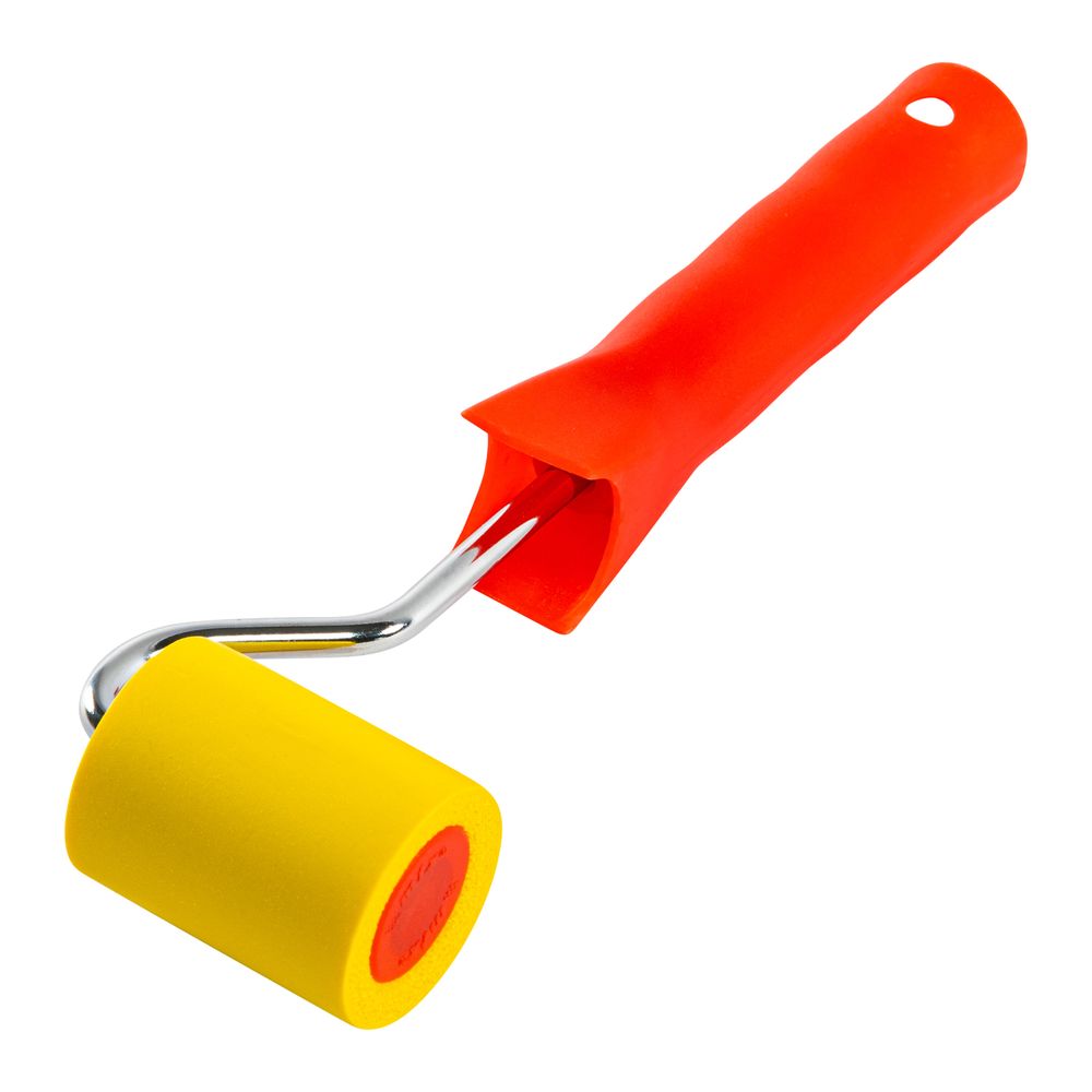 Валик прижимной резиновый с ручкой, 40 мм, D ручки 6 мм MTX, 81005